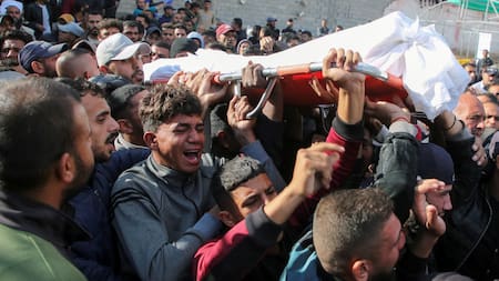 Guerra en Gaza. Foto: Reuters