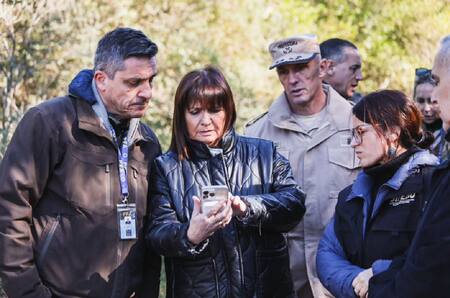 Patricia Bullrich arribó a Corrientes por el Caso Loan. Foto: X @PatoBullrich