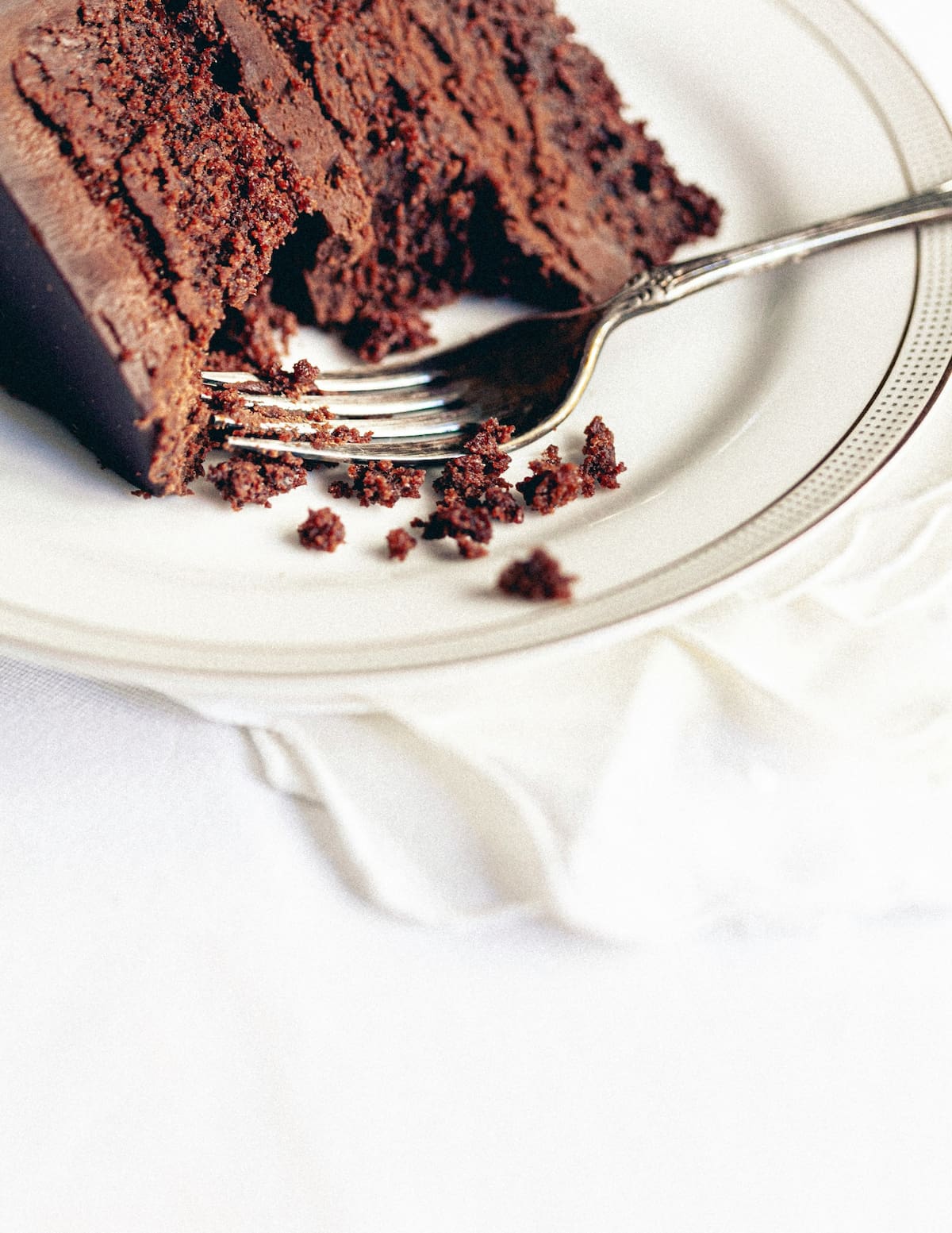 Torta de chocolate. Foto Unsplash.