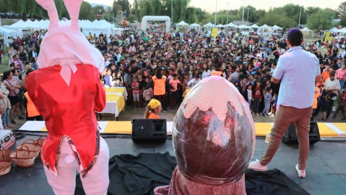 Repartirán un huevo de Pascua de 100 kilos.