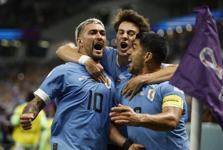 Mundial Qatar 2022, Uruguay vs. Ghana. Foto: REUTERS.