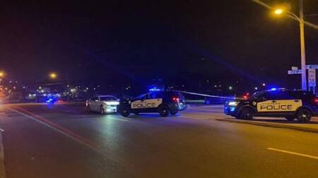 Operativo tras el tiroeto. Foto: Twitter @AltafSamii.