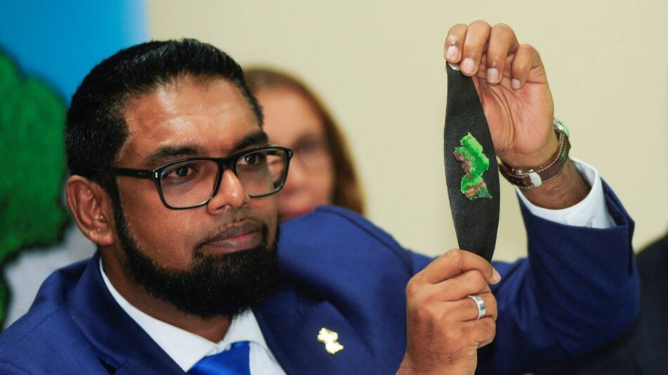 Irfaan Ali, presidente de Guyana. Foto: Reuters