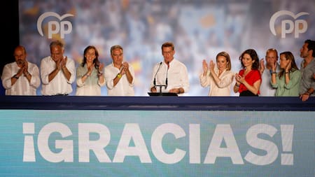 Triunfo del PP en las elecciones de España. Foto: Reuters.