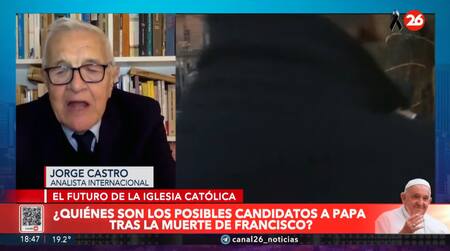 Jorge Castro en 26 PM.