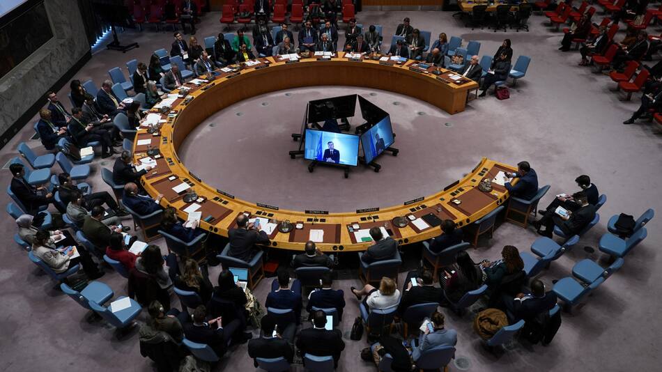 Consejo de Seguridad de la ONU. Foto: REUTERS/Adam Gray.