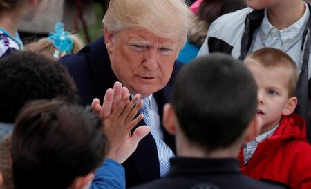 Pascuas en la Casa Blanca - Donald Trump - Reuters