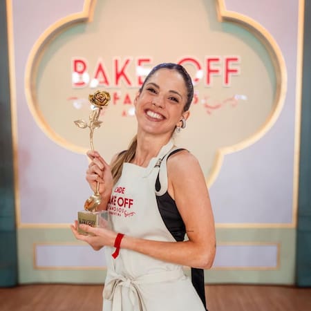 Cande Molfese ganó Bake Off Famosos. Foto: Instagram.