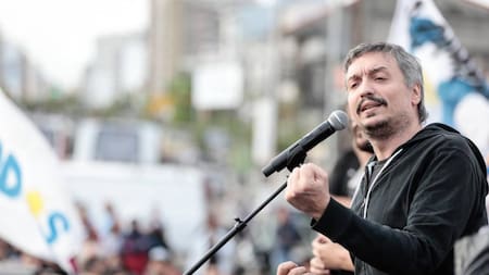 Máximo Kirchner en Avellaneda.