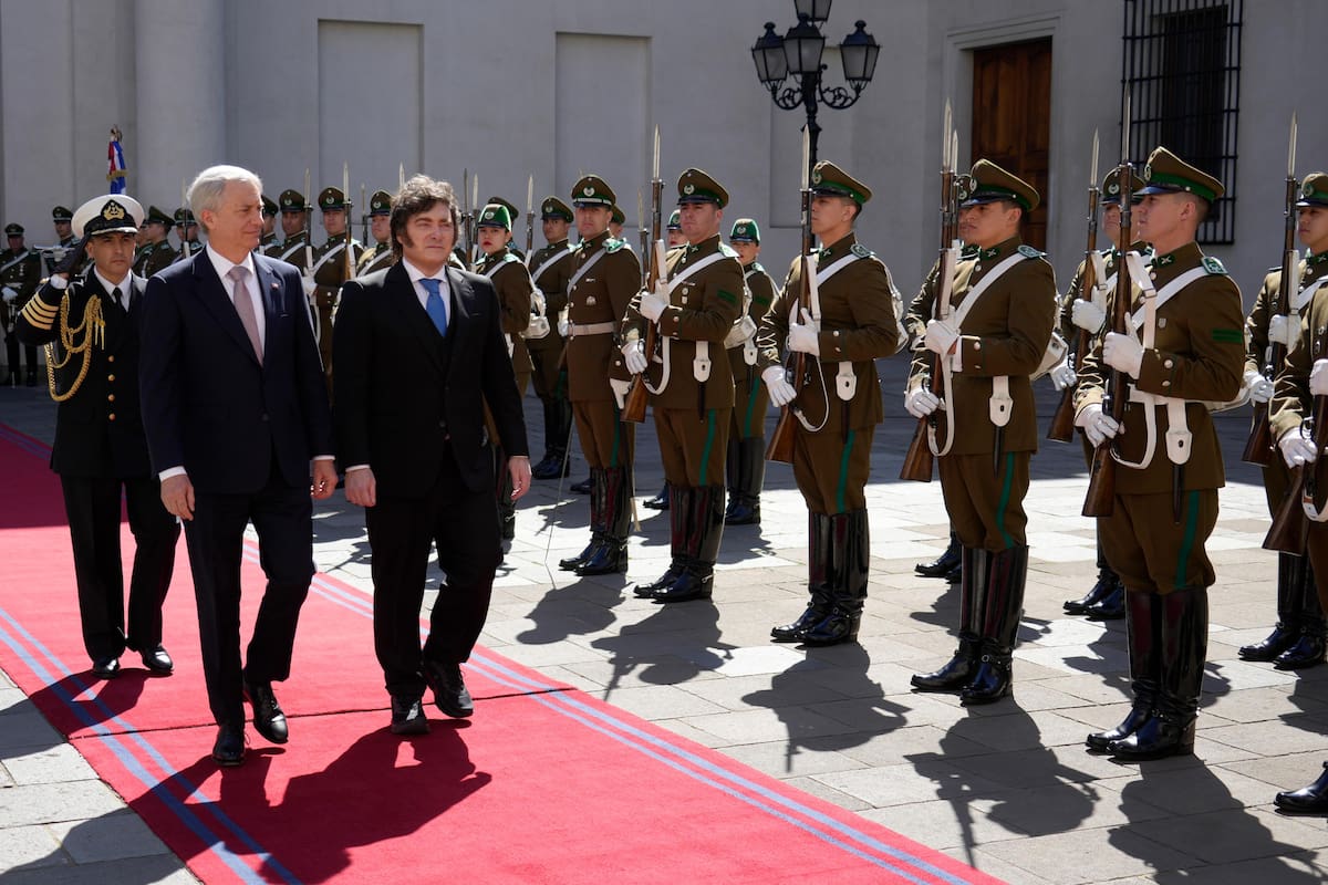 Javier Milei y José Kast