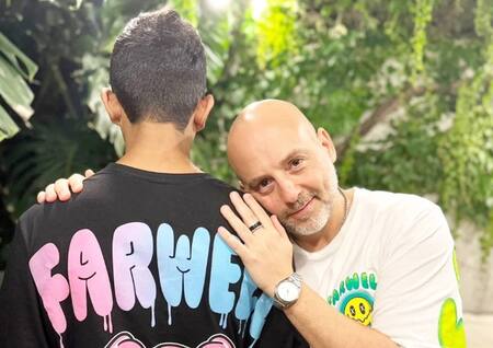 José María Muscari expresó su felicidad tras adoptar un niño de 15 años. Foto: NA.