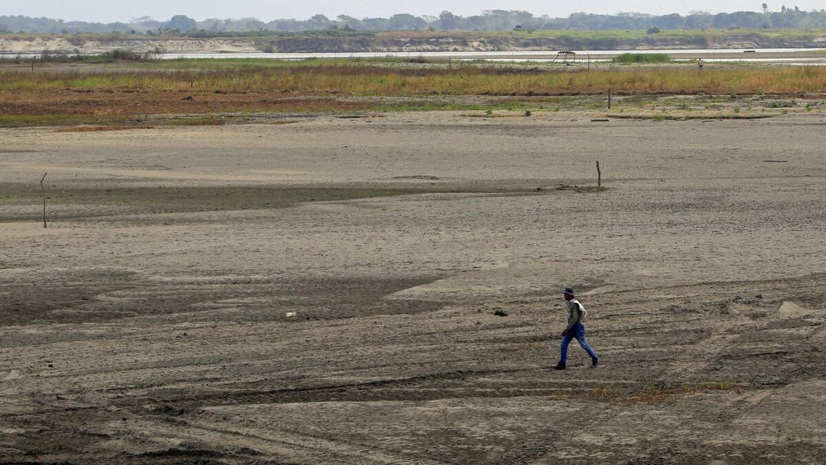 Río Magdalena en Colombia. Foto: EFE