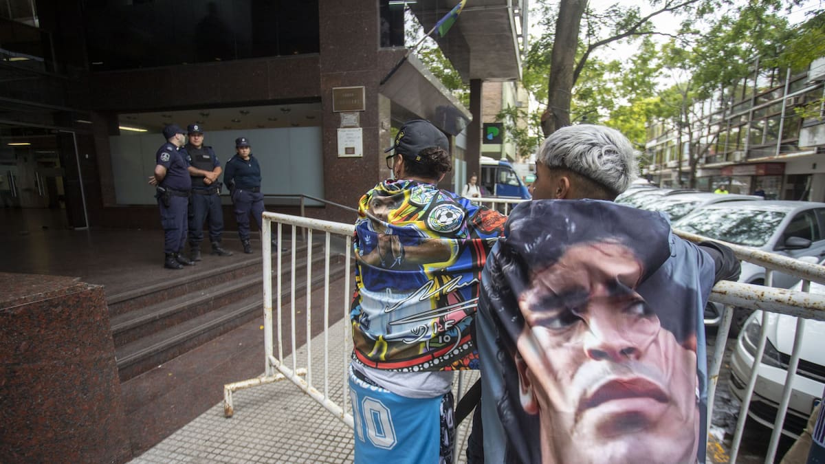 Juicio por la muerte de Maradona.