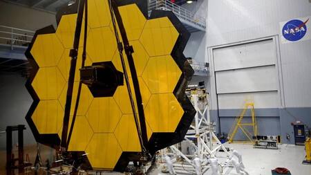 El telescopio James Webb. Foto: Reuters.