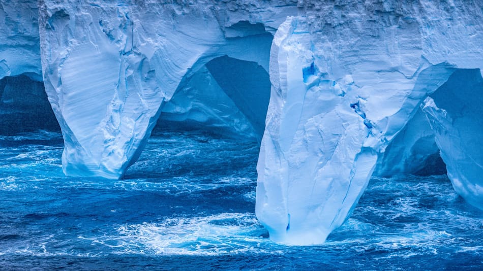 El iceberg más grande del mundo es denominado A23a. Foto: Reuters.
