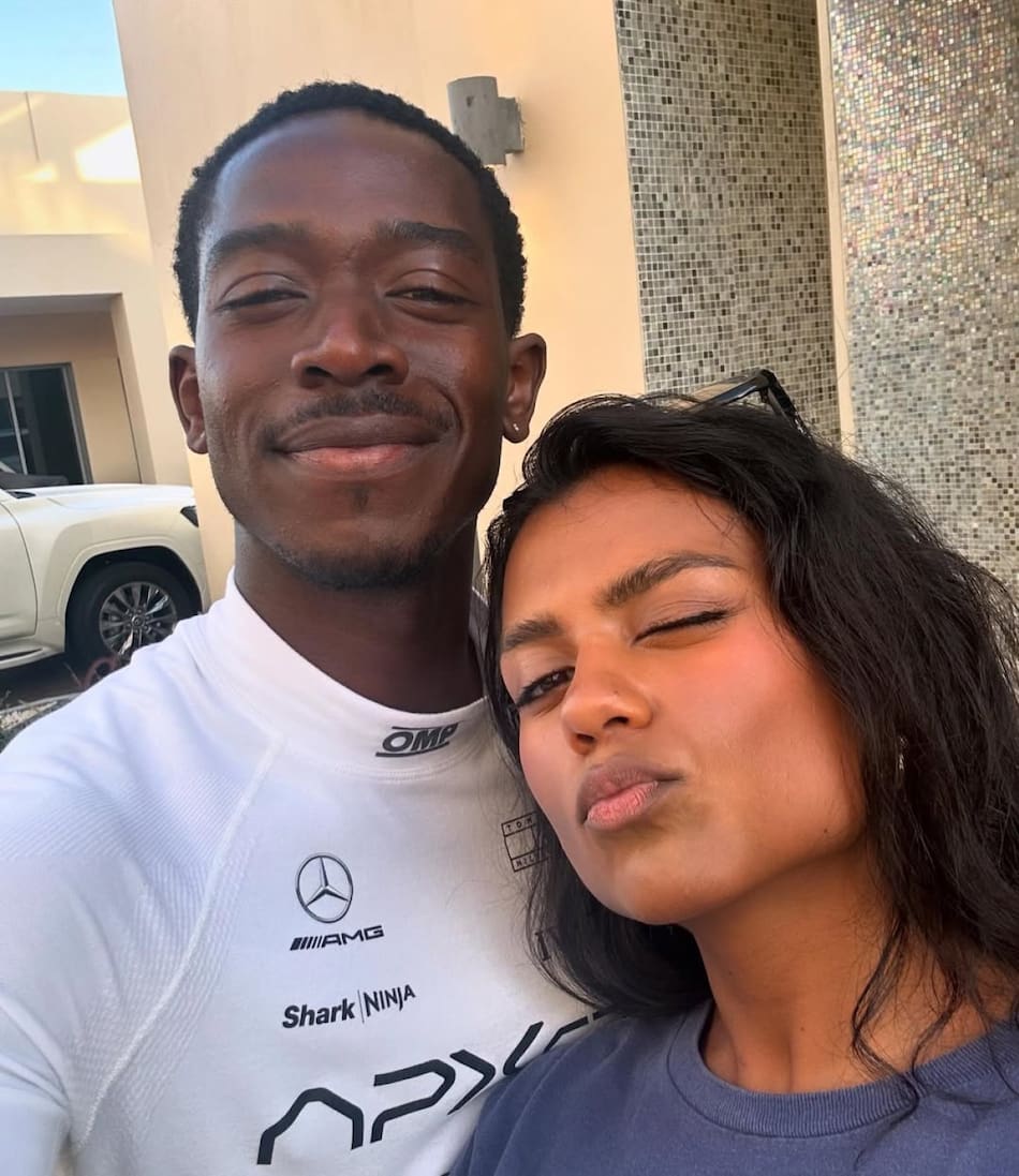 F1, la película. Foto Instagram @simoneashley
