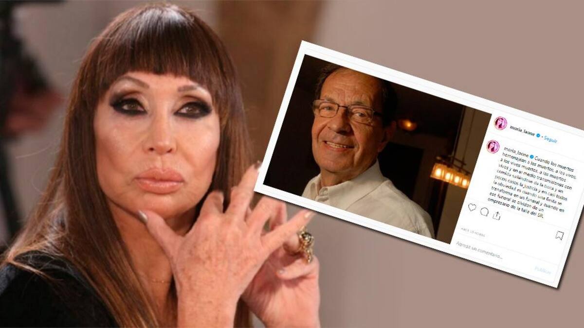 Moria Casán contra APTRA y los Martín Fierro por olvidarse de Guillermo Bredeston