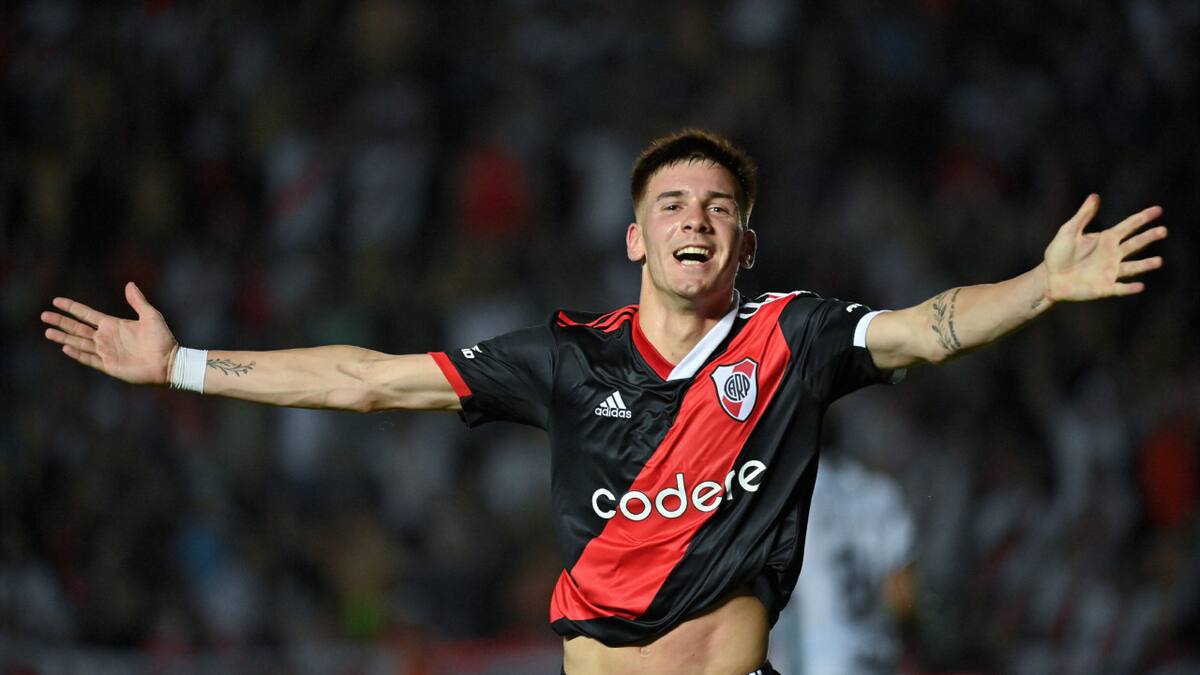 Franco Mastantuono,River. Foto: NA