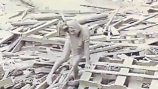 La increíble historia detrás de la foto del milagro del alud en Perú