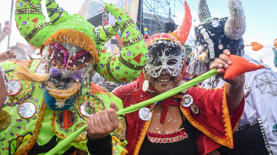 Carnaval en Jujuy. Foto: Télam