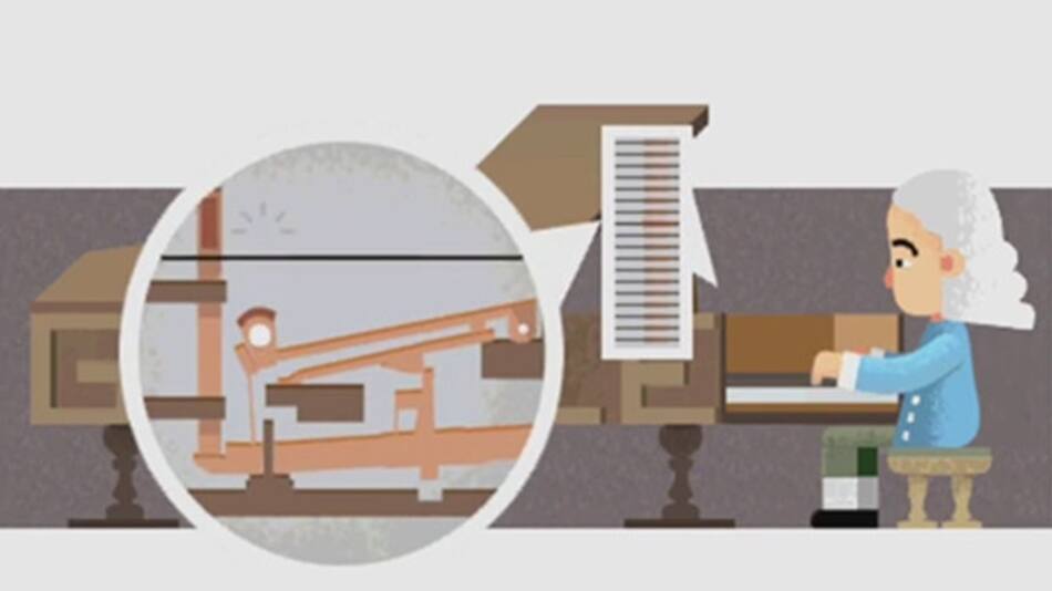 Doodle de Google - Bartolomeo Cristofori