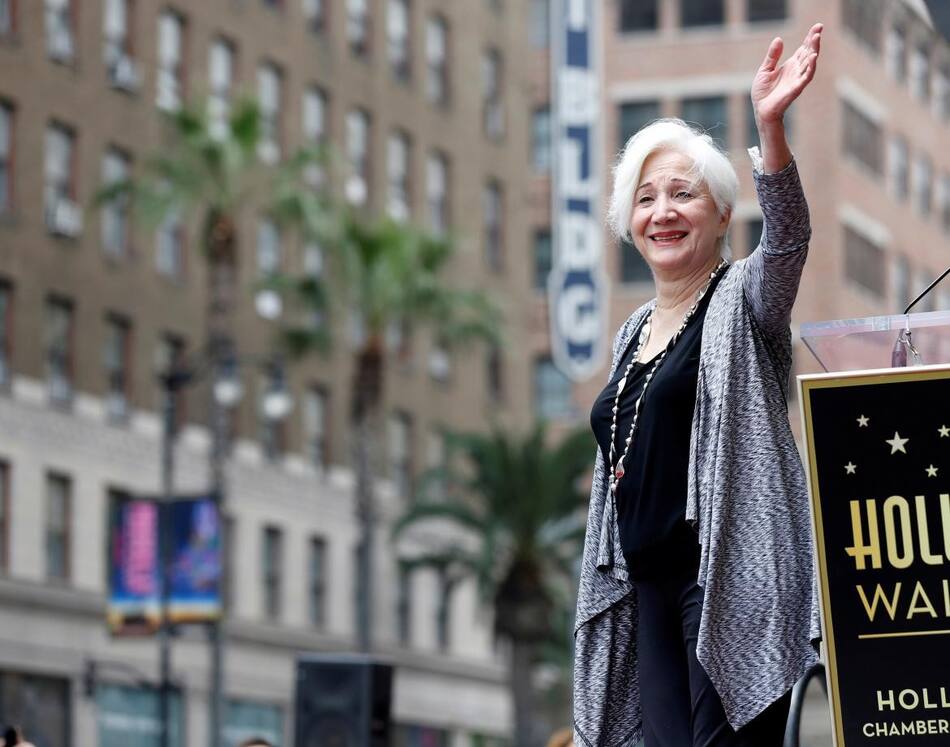 Olympia Dukakis, actriz de Hollywood en el Paseo de la fama, Reuters