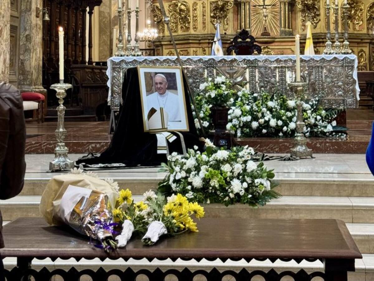Misa al Papa Francisco. Fuente: X @GCBA