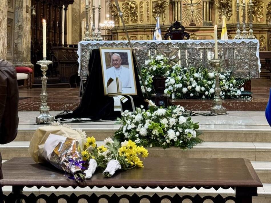 Misa al Papa Francisco. Fuente: X @GCBA