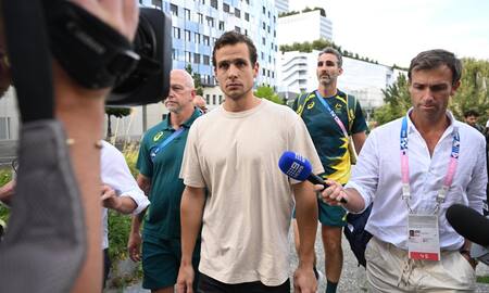 Tom Craig, el jugador de la selección de hockey de Australia detenido. Foto: EFE.
