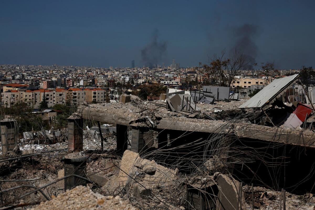 Destrozos en el Líbano. Foto: Reuters.