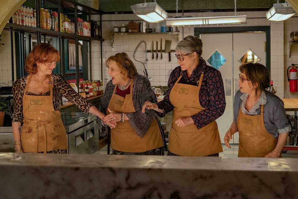 Nonnas, la película de Netflix que es furor. Foto: Netflix