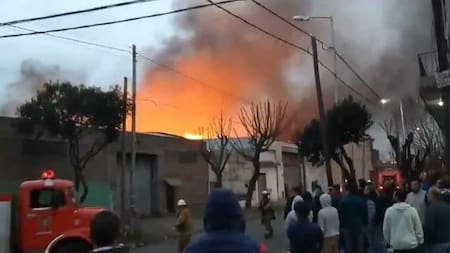 Incendio - papelera Gerli