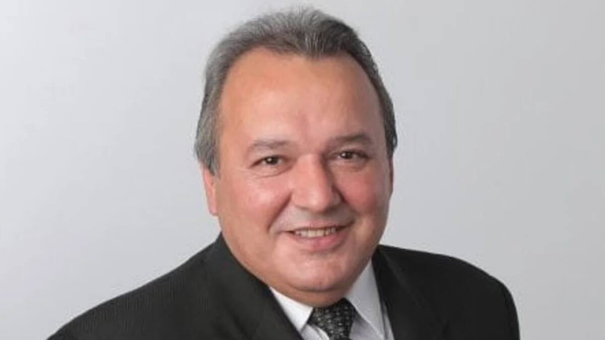Hernán Damiani, dirigente radical que falleció en un streaming en vivo.