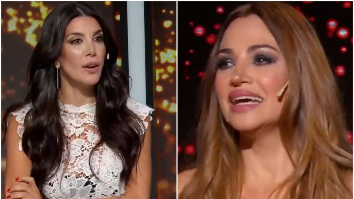 Andrea Rincón y Belén Francese. Fotos: captura Telefe.