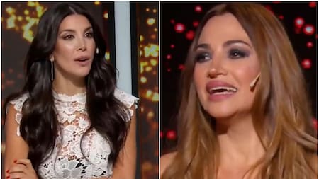 Andrea Rincón y Belén Francese. Fotos: captura Telefe.