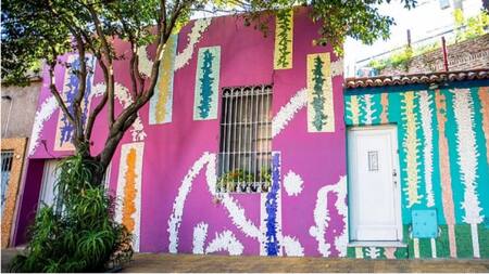 Paseo Lanín, en Barracas. Foto: NA