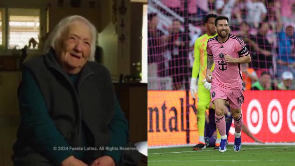Una mujer se salvó por nombrar a Lionel Messi. Foto: Captura de pantalla, Reuters.
