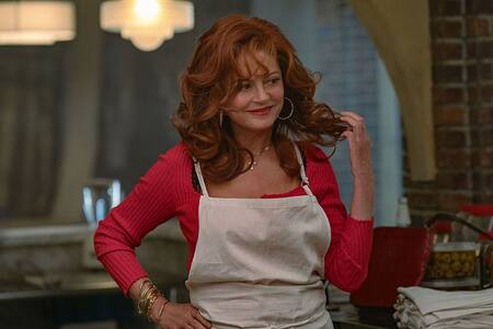 Susan Sarandon en Nonnas, la película de Netflix que es furor. Foto: Netflix