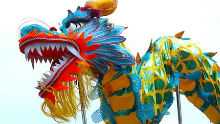 Dragón chino. Foto: Unsplash
