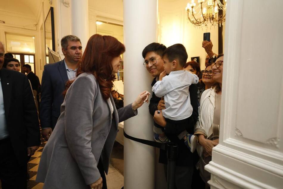 Cristina Kirchner, en el Instituto Patria