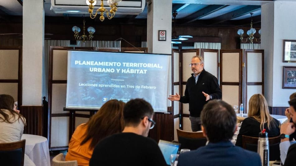 Diego Valenzuela, Tres de Febrero, foto: intendencia Tres de Febrero