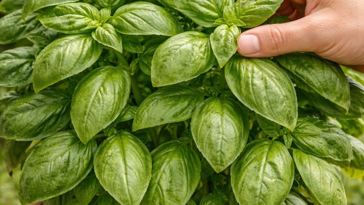 Una albahaca soñada: el truco casero para que crezca enorme y se llene de hojas deliciosas