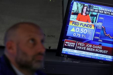 Suba de la tasa de interés de la Reserva Federal de Estados Unidos. Foto: REUTERS.