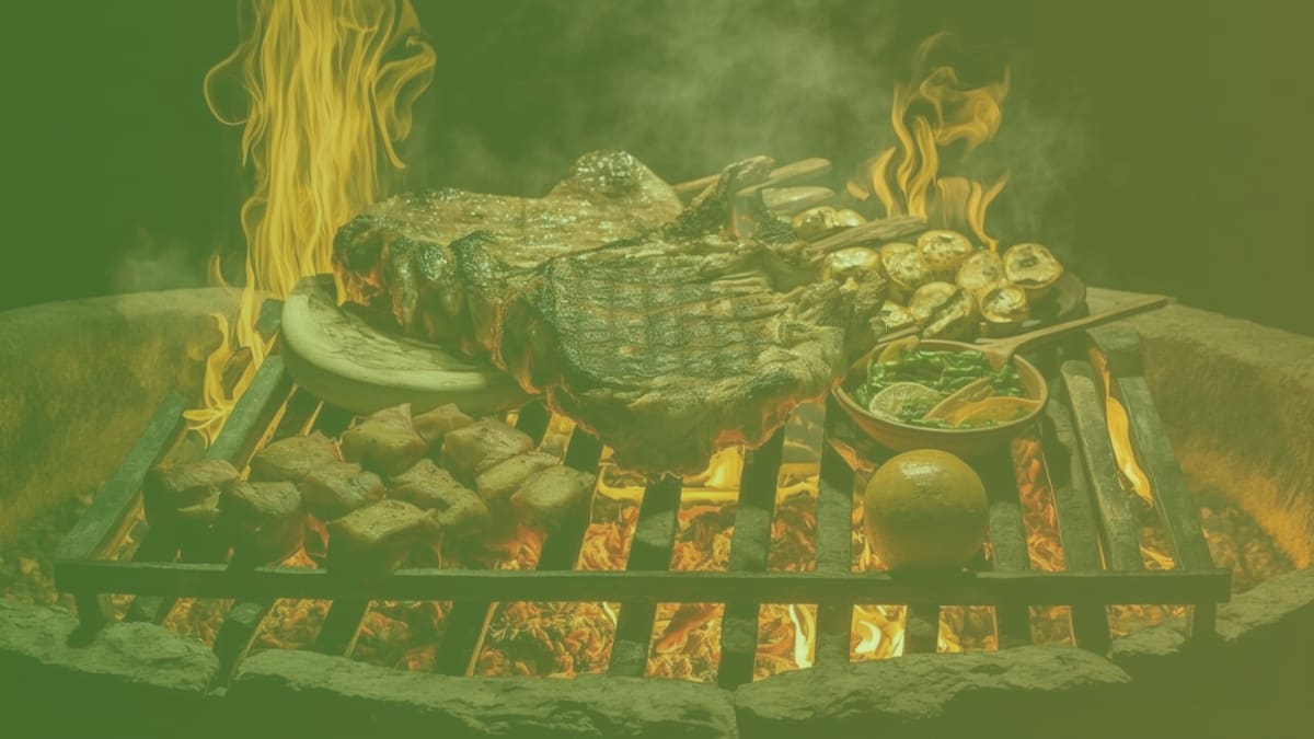 El furor por el pistacho llegó a la parrilla.