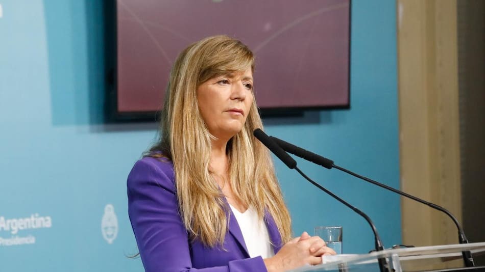 Gabriela Cerruti, vocera del Gobierno, foto NA