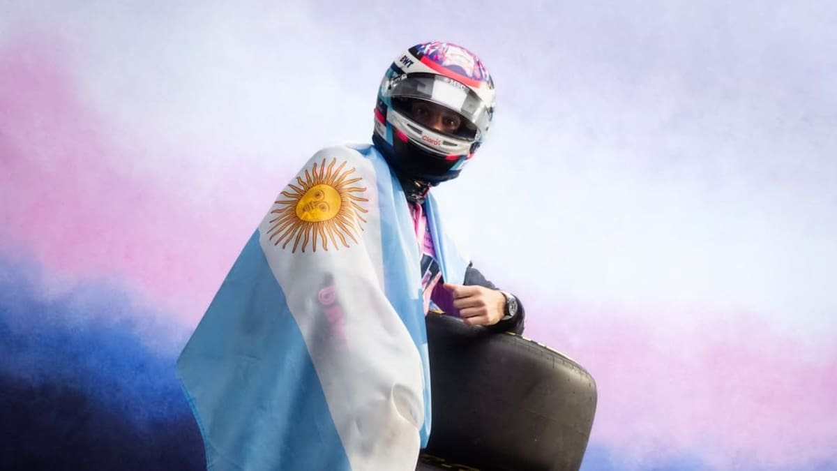 Franco Colapinto realizará un roadshow en Buenos Aires, Argentina.