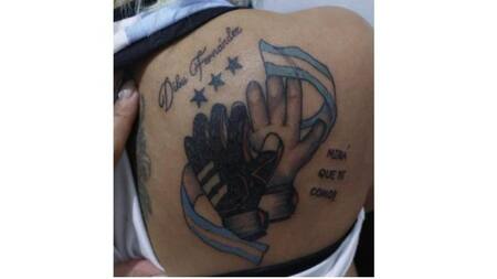 Tatuaje viral. Foto: NA.