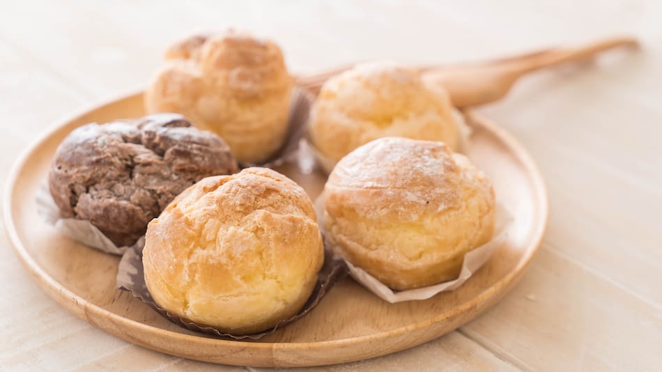 Scones saludables para la merienda.