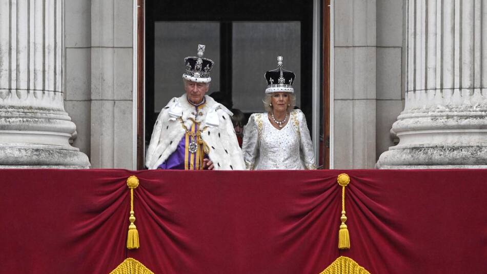 Coronación Carlos III. Foto: EFE.