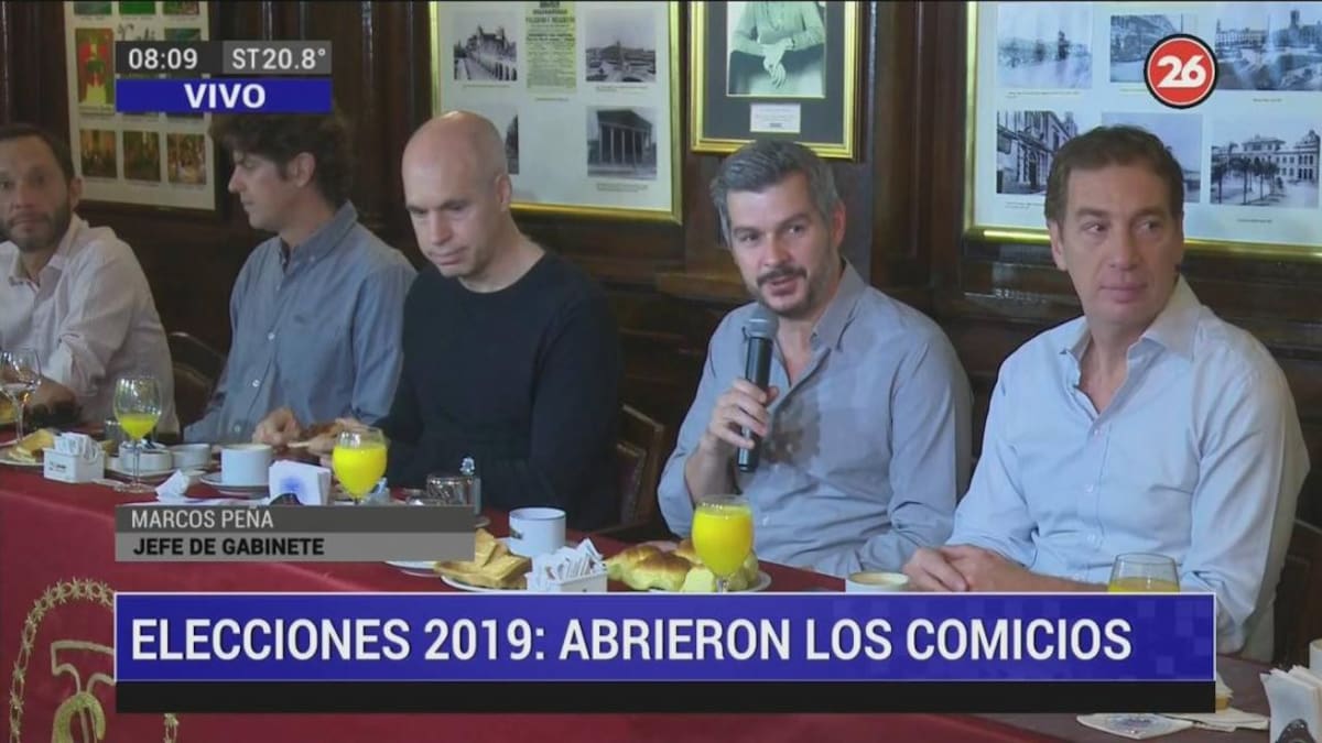 Peña: "Es posible que haya que esperar al escrutinio definitivo para saber qué ocurrió con la elección"